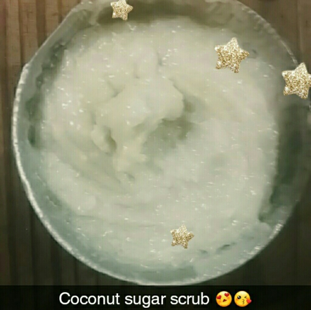 Coconut Sugar Scrub 😍
